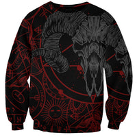 Skull Demon Sweatshirt We All Have The Devil Inside Us - Wonder Print Shop
