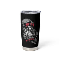Skeleton Girl Tumbler Cup Yes I'm A Bicth - Not Yours - Wonder Print Shop