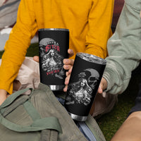 Skeleton Girl Tumbler Cup Yes I'm A Bicth - Not Yours - Wonder Print Shop