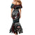 Native American Skull Family Matching Mermaid Dress and Hawaiian Shirt American History Begins With Native History - Wonder Print Shop