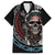 Native American Skull Family Matching Summer Maxi Dress and Hawaiian Shirt American History Begins With Native History - Wonder Print Shop