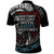 Native American Skull Polo Shirt American History Begins With Native History - Wonder Print Shop