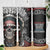 Native American Skull Skinny Tumbler American History Begins With Native History