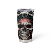 Native American Skull Tumbler Cup American History Begins With Native History - Wonder Print Shop
