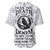 Viking Raven Baseball Jersey Fear Not Death For the Hour Of Your Doom - Wonder Print Shop