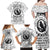 Viking Raven Family Matching Off Shoulder Maxi Dress and Hawaiian Shirt Fear Not Death For the Hour Of Your Doom - Wonder Print Shop
