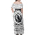 Viking Raven Family Matching Off Shoulder Maxi Dress and Hawaiian Shirt Fear Not Death For the Hour Of Your Doom - Wonder Print Shop