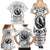 Viking Raven Family Matching Summer Maxi Dress and Hawaiian Shirt Fear Not Death For the Hour Of Your Doom - Wonder Print Shop