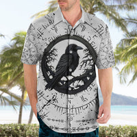 Viking Raven Hawaiian Shirt Fear Not Death For the Hour Of Your Doom - Wonder Print Shop