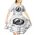 Viking Raven Kid Short Sleeve Dress Fear Not Death For the Hour Of Your Doom - Wonder Print Shop