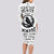 Viking Raven Long Sleeve Bodycon Dress Fear Not Death For the Hour Of Your Doom - Wonder Print Shop