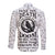 Viking Raven Long Sleeve Button Shirt Fear Not Death For the Hour Of Your Doom - Wonder Print Shop