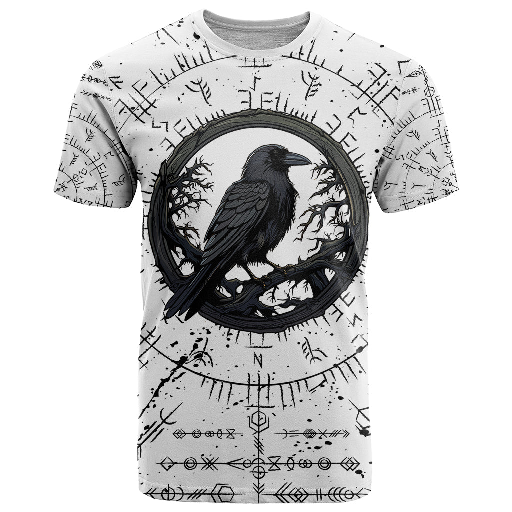 Viking Raven T Shirt Fear Not Death For the Hour Of Your Doom - Wonder Print Shop