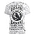 Viking Raven Women V Neck T Shirt Fear Not Death For the Hour Of Your Doom - Wonder Print Shop
