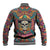 Mexico Skull Baseball Jacket Let's Move To Mexico - Wonder Print Shop