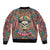 Mexico Skull Bomber Jacket Let's Move To Mexico - Wonder Print Shop
