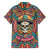 Mexico Skull Family Matching Off Shoulder Maxi Dress and Hawaiian Shirt Let's Move To Mexico - Wonder Print Shop