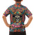 Mexico Skull Family Matching Summer Maxi Dress and Hawaiian Shirt Let's Move To Mexico - Wonder Print Shop