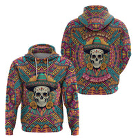 Mexico Skull Hoodie Let's Move To Mexico - Wonder Print Shop