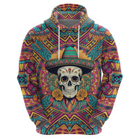 Mexico Skull Hoodie Let's Move To Mexico - Wonder Print Shop