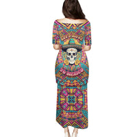 Mexico Skull Puletasi Let's Move To Mexico - Wonder Print Shop