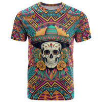 Mexico Skull T Shirt Let's Move To Mexico - Wonder Print Shop