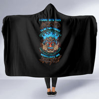 which-lucky-one-are-you-skull-tiki-hooded-blanket