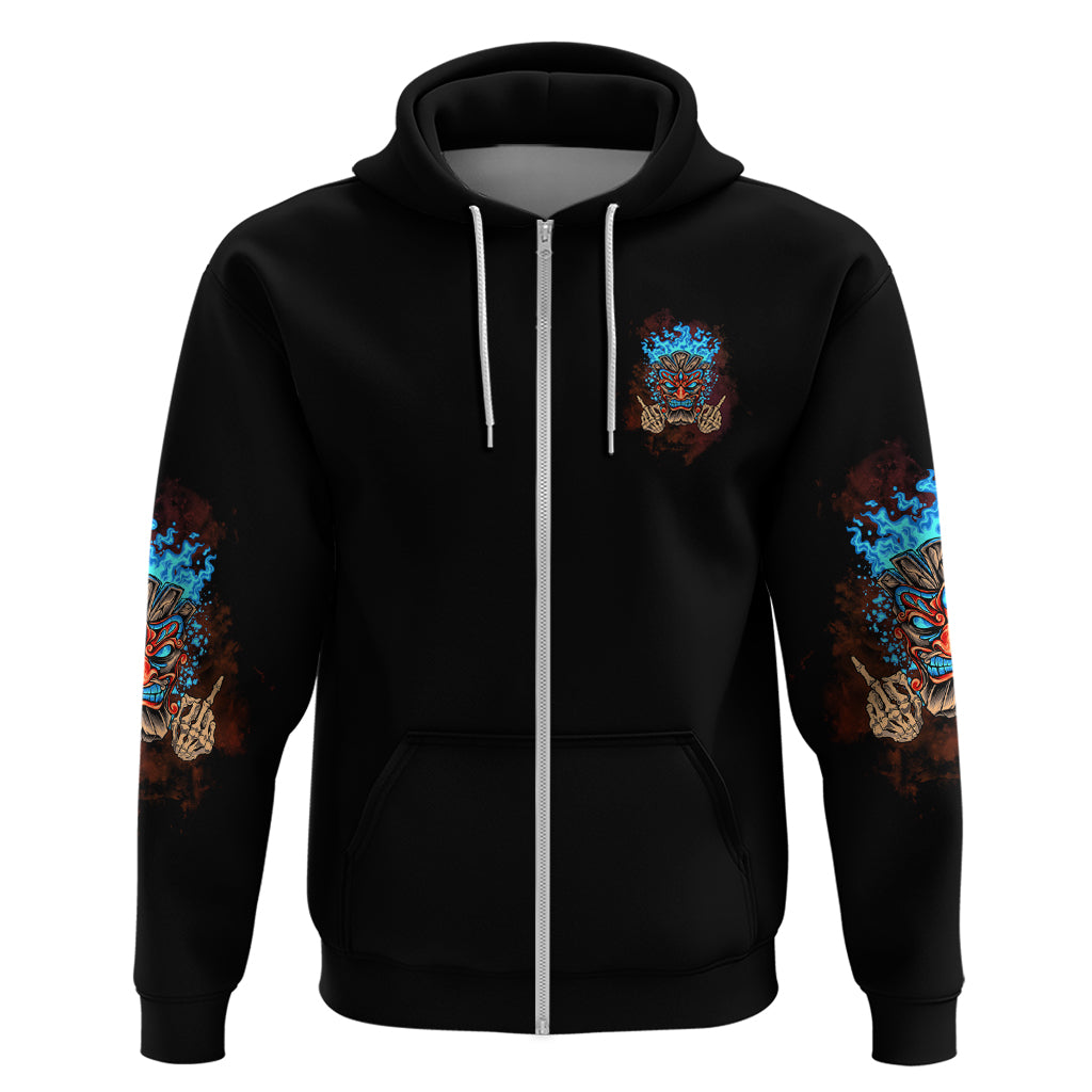 Which Lucky One Are You Skull Tiki Hoodie - Wonder Print Shop