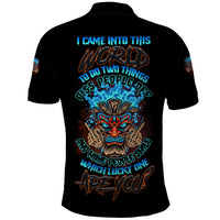 Which Lucky One Are You Skull Tiki Polo Shirt - Wonder Print Shop