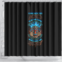 which-lucky-one-are-you-skull-tiki-shower-curtain