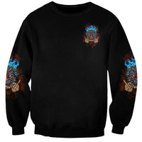 Which Lucky One Are You Skull Tiki Sweatshirt - Wonder Print Shop