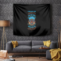 Which Lucky One Are You Skull Tiki Tapestry - Wonder Print Shop