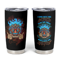 Which Lucky One Are You Skull Tiki Tumbler Cup - Wonder Print Shop
