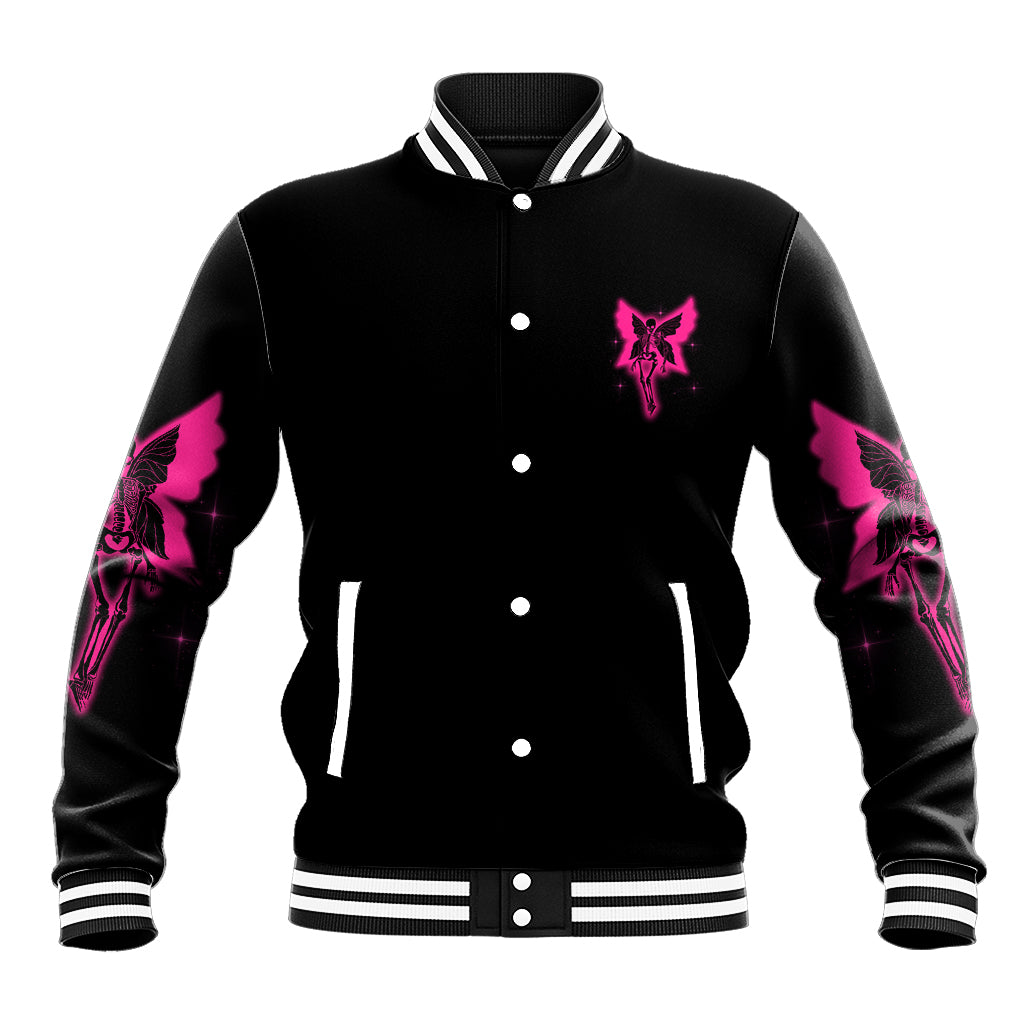 In My Next Life I Want To Be The Karma Fairy Baseball Jacket - Wonder Print Shop