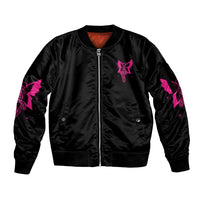 In My Next Life I Want To Be The Karma Fairy Sleeve Zip Bomber Jacket - Wonder Print Shop