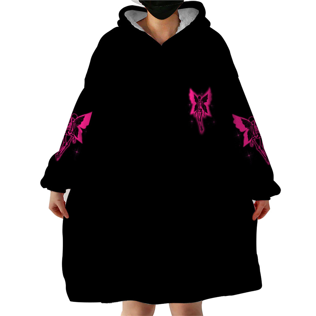 In My Next Life I Want To Be The Karma Fairy Wearable Blanket Hoodie - Wonder Print Shop