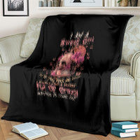 i-am-a-sweet-girl-flower-skull-blanket