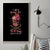 I Am A Sweet Girl Flower Skull Canvas Wall Art - Wonder Print Shop