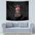 I Am A Sweet Girl Flower Skull Tapestry - Wonder Print Shop