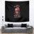 I Am A Sweet Girl Flower Skull Tapestry - Wonder Print Shop