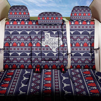 Merry Christmas Y'all Back Car Seat Cover Xmas Holiday Patterns - Wonder Print Shop
