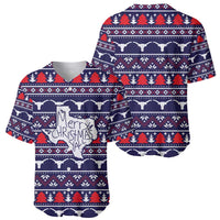 Merry Christmas Y'all Baseball Jersey Xmas Holiday Patterns - Wonder Print Shop