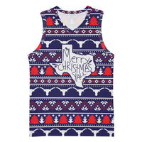 Merry Christmas Y'all Basketball Jersey Xmas Holiday Patterns - Wonder Print Shop