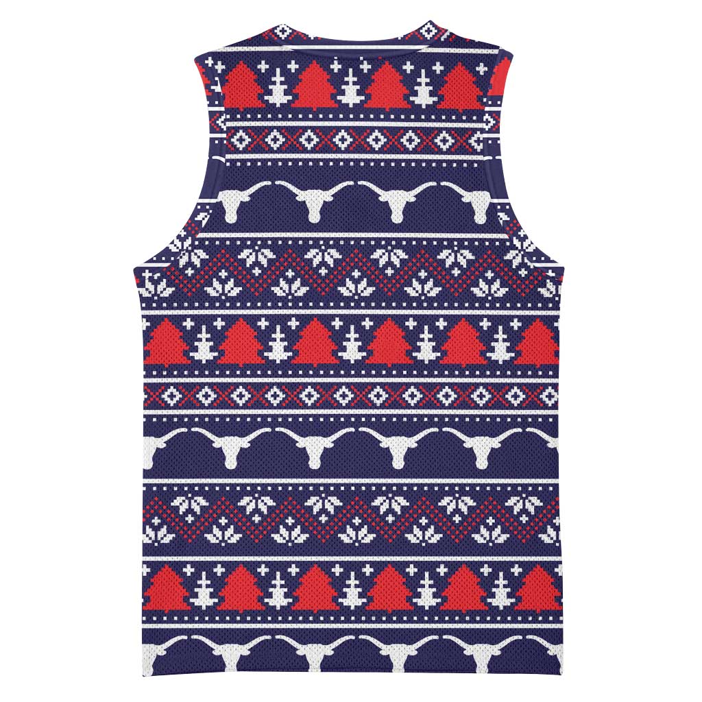 Merry Christmas Y'all Basketball Jersey Xmas Holiday Patterns - Wonder Print Shop