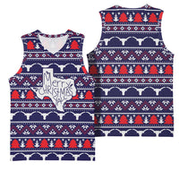 Merry Christmas Y'all Basketball Jersey Xmas Holiday Patterns - Wonder Print Shop