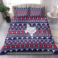 Merry Christmas Y'all Bedding Set Xmas Holiday Patterns - Wonder Print Shop