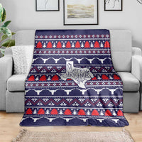 Merry Christmas Y'all Blanket Xmas Holiday Patterns - Wonder Print Shop