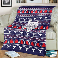 Merry Christmas Y'all Blanket Xmas Holiday Patterns - Wonder Print Shop
