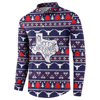 Merry Christmas Y'all Button Sweatshirt Xmas Holiday Patterns - Wonder Print Shop