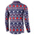 Merry Christmas Y'all Button Sweatshirt Xmas Holiday Patterns - Wonder Print Shop